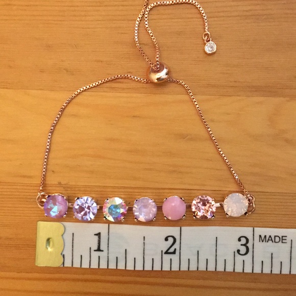 Shades of Purple + Pink Ombré Bracelet - Picture 13 of 13